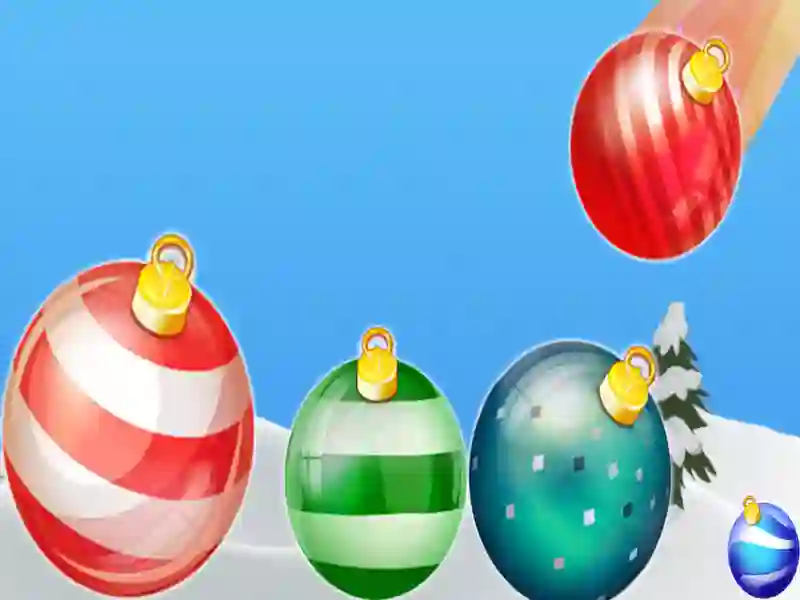 თამაში თავსატეხების ბურთები აერთიანებს ახალ წელს! ონლაინ