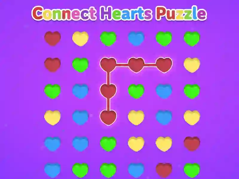 თამაში Connect Hearts Puzzle ონლაინ