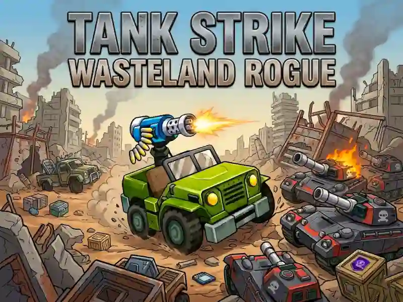 თამაში Tank Strike Wasteland Rogue ონლაინ