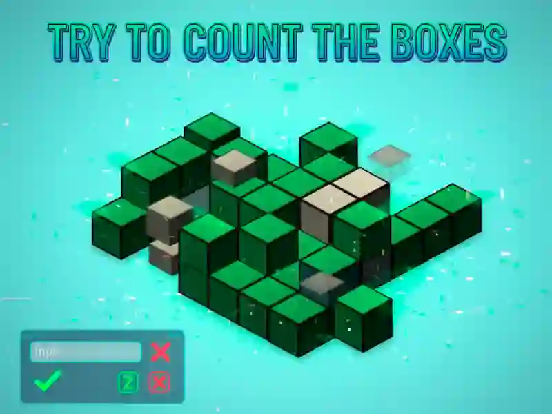 თამაში სცადეთ დათვალოთ ყუთები ონლაინ