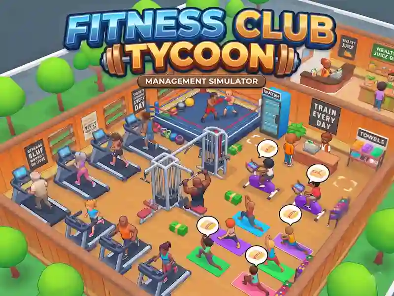 თამაში Fitness Club Tycoon ონლაინ