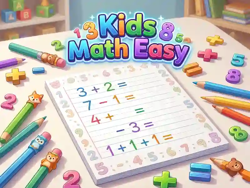 თამაში Kids Math Easy ონლაინ