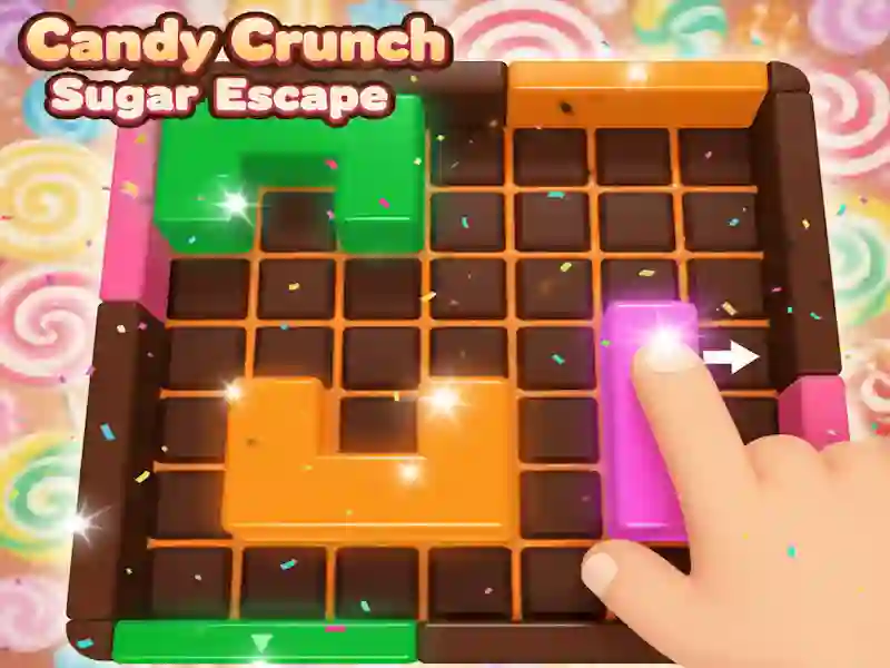 თამაში Candy Crunch შაქრის გაქცევა ონლაინ