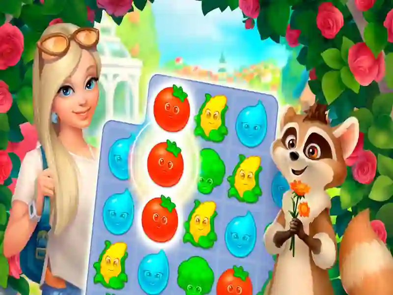 თამაში VegaMix Match-3 Village ონლაინ თამაში VegaMix Match-3 Village ონლაინ