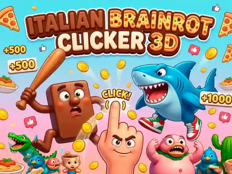 თამაში Italian Brainrot Clicker 3D ონლაინ