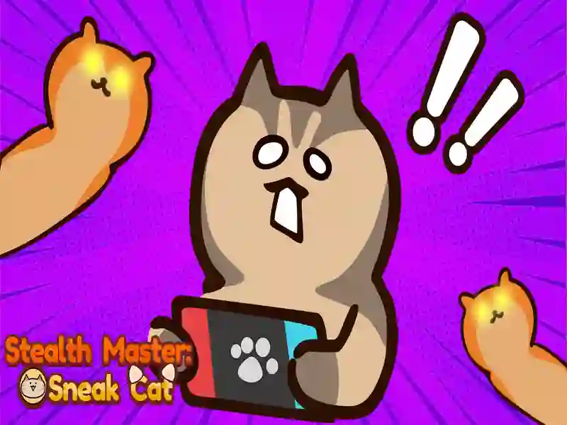 თამაში Stealth Master Sneak Cat ონლაინ თამაში Stealth Master Sneak Cat ონლაინ