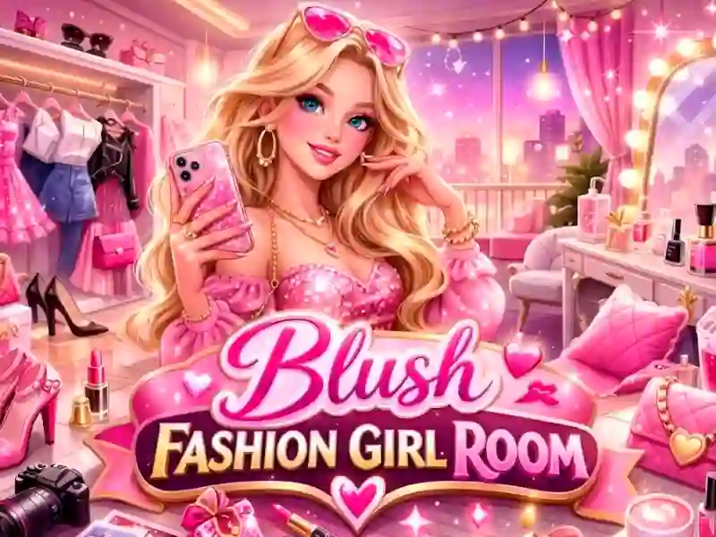 თამაში Blush Fashion Girl Room ონლაინ