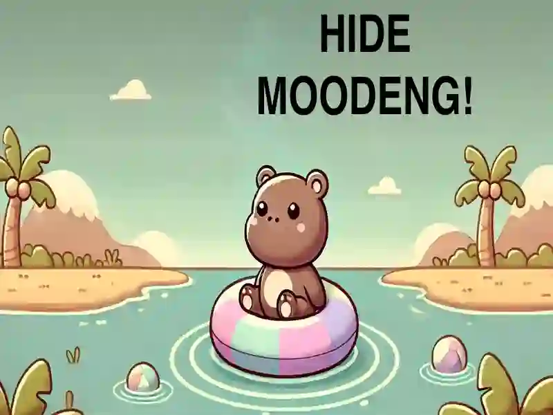 თამაში დამალვა Moodeng Hippo! ონლაინ