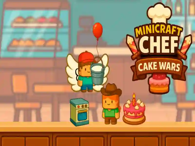 თამაში Minicraft Chef Cake Wars ონლაინ თამაში Minicraft Chef Cake Wars ონლაინ