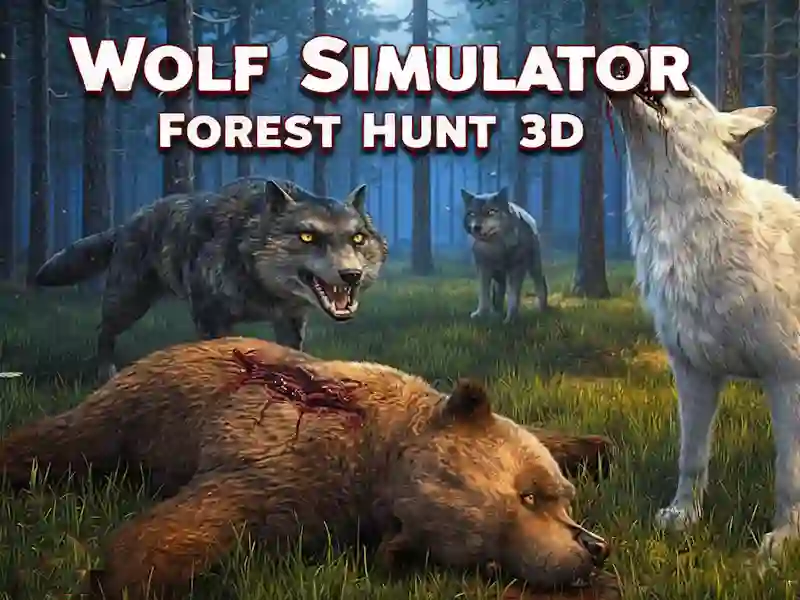თამაში Wolf Simulator Forest Hunt 3D ონლაინ