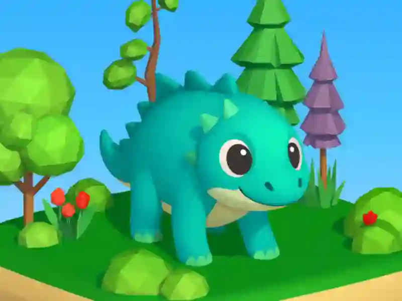 თამაში Dino Idle Park ონლაინ