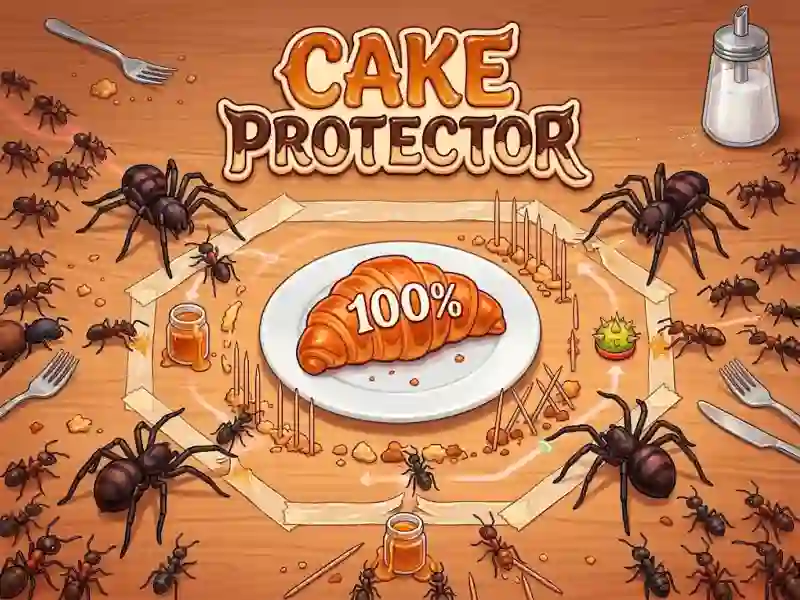 თამაში Cake Protector ონლაინ