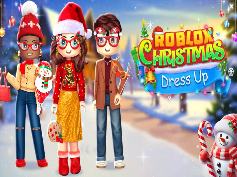 თამაში Roblox საშობაო ჩაცმის ონლაინ