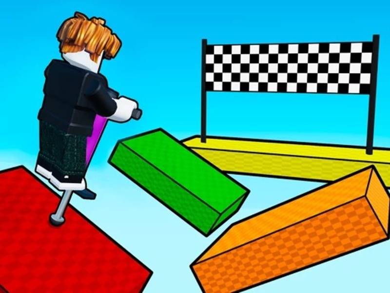 თამაში Obby: Pogo Parkour! ონლაინ