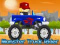 თამაში Monster Truck მძღოლი ონლაინ