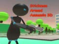 თამაში Stickman შეიარაღებული მკვლელი 3D ონლაინ