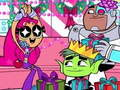 თამაში Teen Titans: შობა ვარსკვლავები ონლაინ