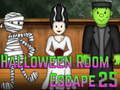 თამაში ამგელ Halloween ოთახი გაქცევა 25 ონლაინ