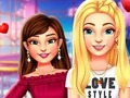 თამაში BFFs საშუალო სკოლა პირველი შეხვედრის ჩაცმულობა ონლაინ