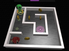 თამაში 3D Labirinti da Robot ონლაინ