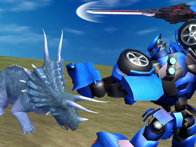 თამაში Jurassic Dinosaur Mech Battle ონლაინ