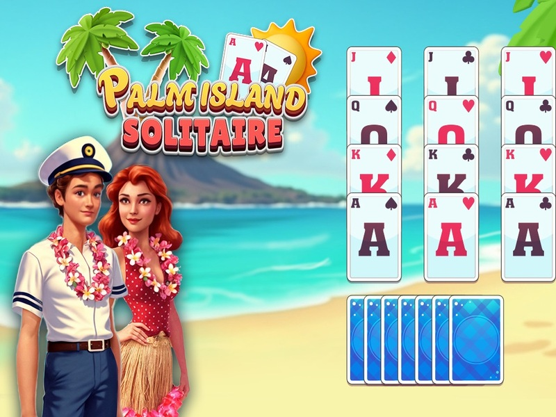 თამაში Palm Island Solitaire ონლაინ