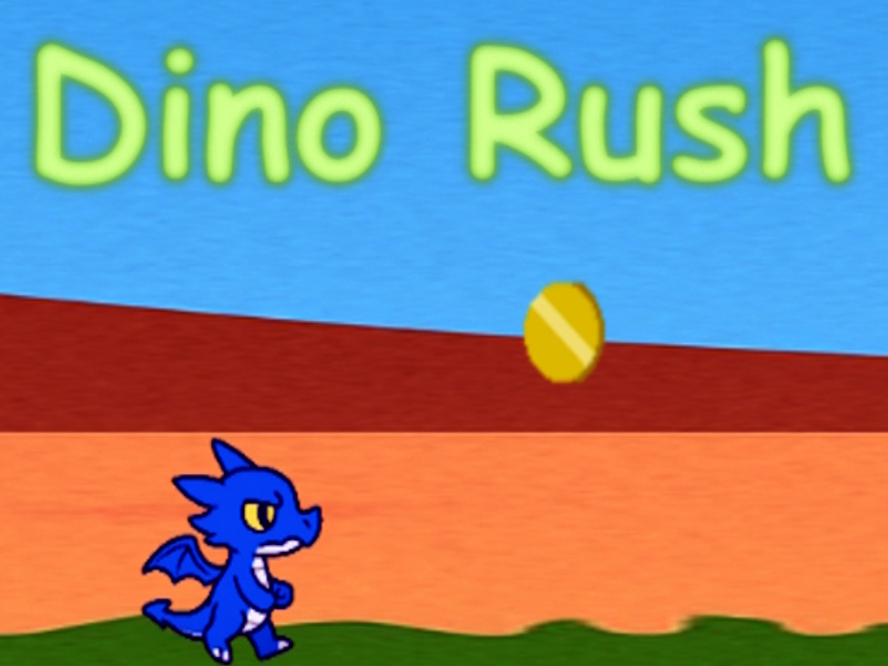 თამაში Dino Rush ონლაინ