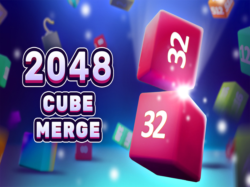 თამაში 2048 კუბის შერწყმა ონლაინ