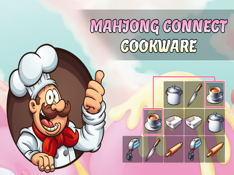 თამაში Mahjong Connect Cookware ონლაინ