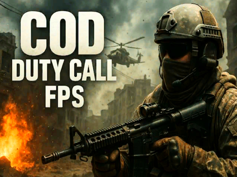 თამაში COD მოვალეობის ზარი fps ონლაინ