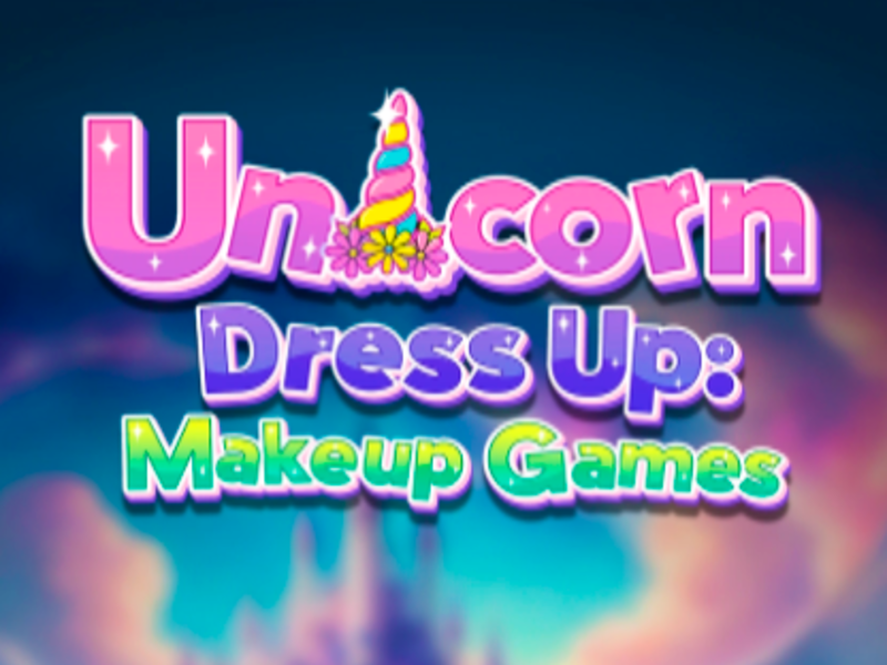 თამაში Unicorn Dress Up: მაკიაჟის თამაშები ონლაინ