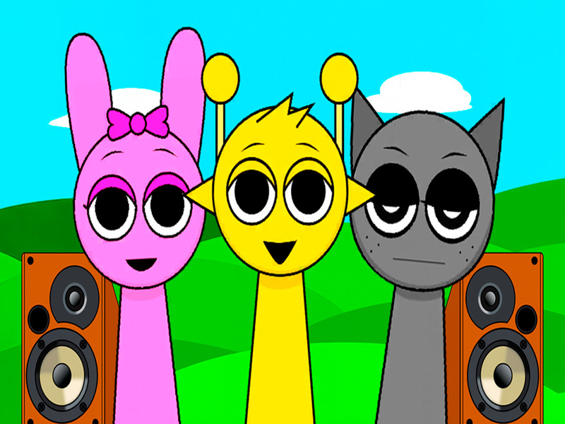 თამაში Sprunki Monster Music Beats ონლაინ