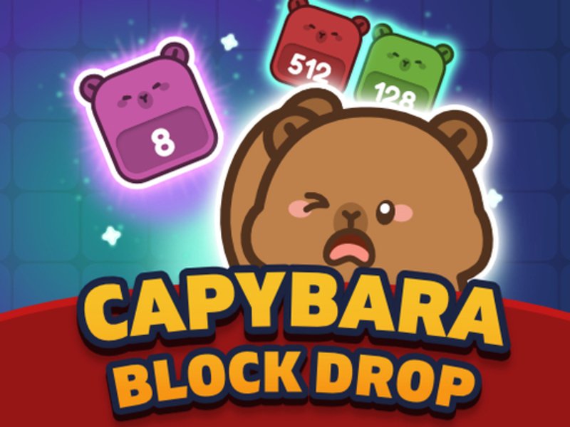 თამაში Capybara ბლოკის ვარდნა ონლაინ