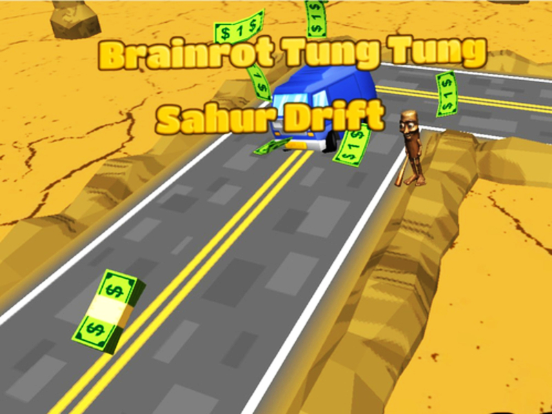 თამაში Brainrot Tung Tung Sahif Drift ონლაინ