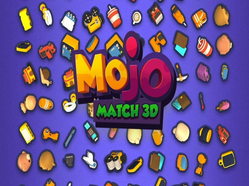 თამაში Mojo Match 3D ონლაინ
