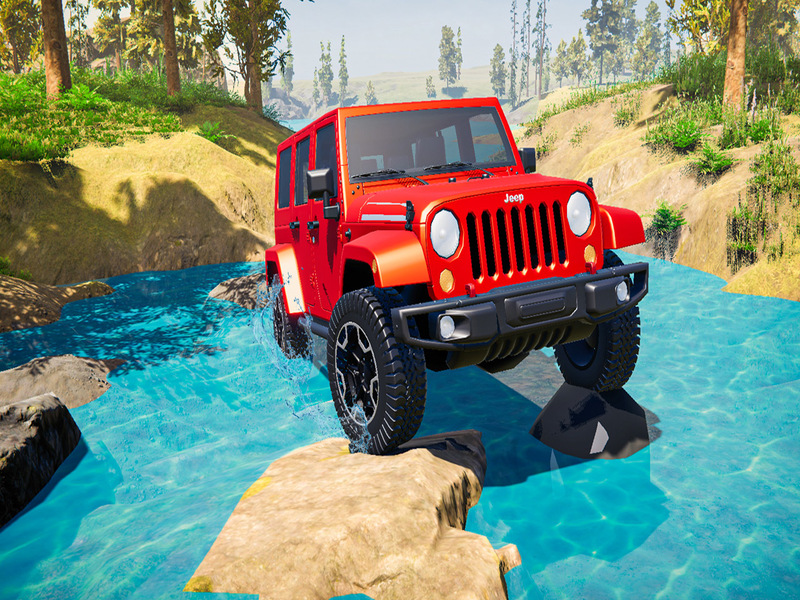 თამაში Offroad Jeep Game Simulator ონლაინ