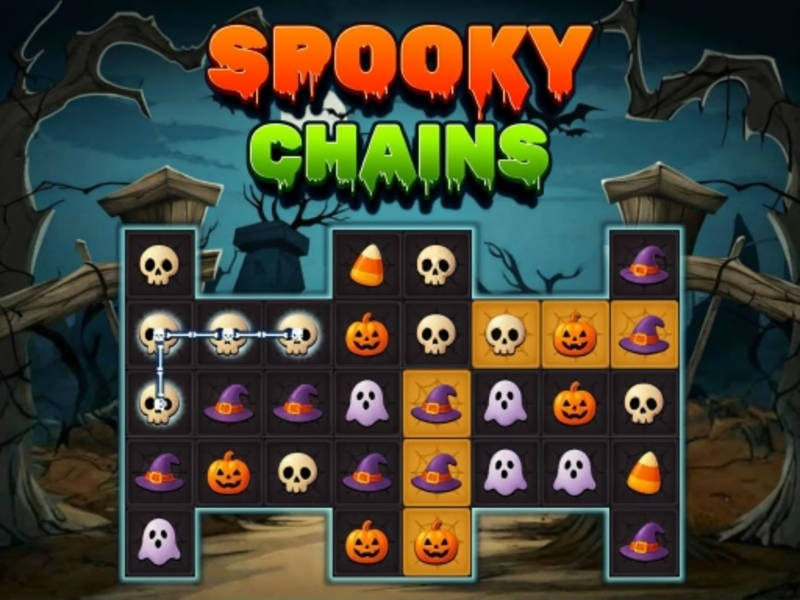 თამაში Spooky ჯაჭვები ონლაინ