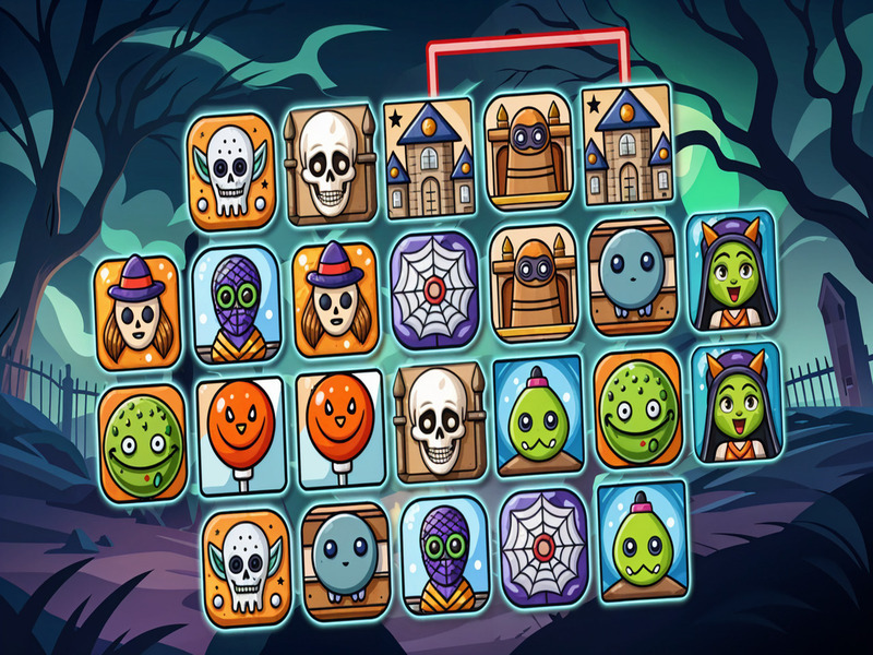 თამაში Spooky ბმული ონლაინ