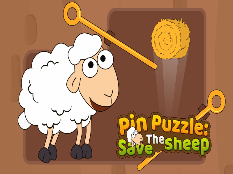 თამაში Pin Puzzle შეინახეთ ცხვარი ონლაინ