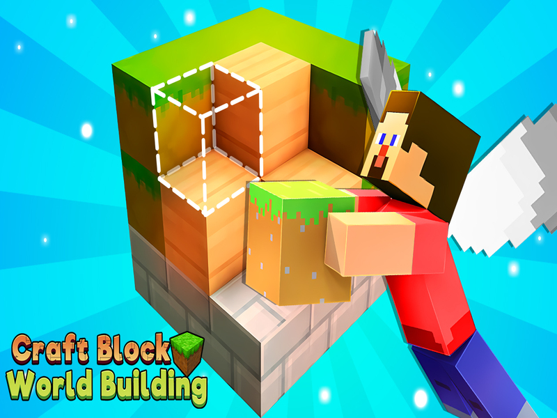 თამაში Craft Block World Building ონლაინ