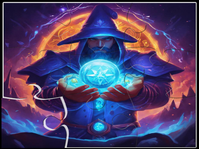 თამაში Wizard Jigsaw თავსატეხი ონლაინ