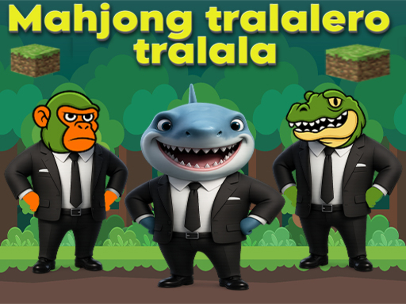 თამაში Mahjong Tralalero Tralala ონლაინ