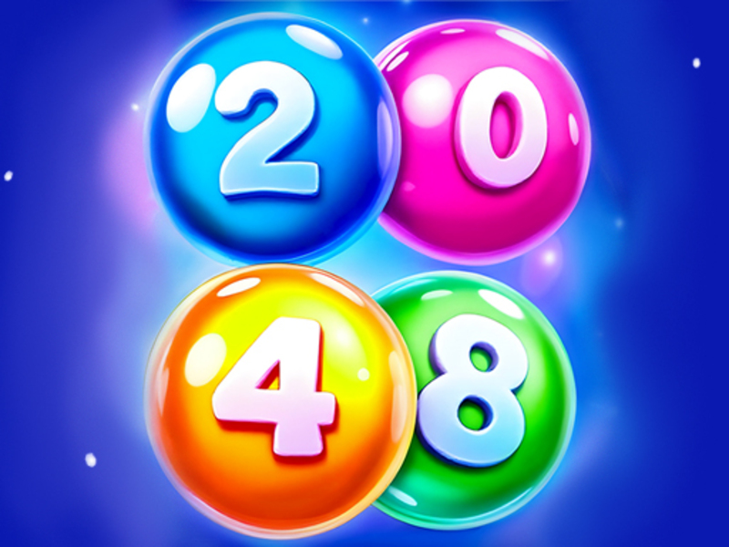 თამაში 2048 მატჩის ბურთები ონლაინ