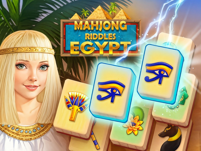 თამაში Mahjong Riddles: ეგვიპტე ონლაინ