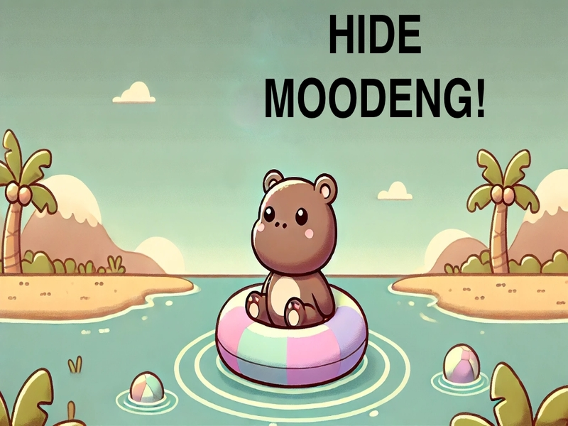 თამაში დამალვა Moodeng Hippo! ონლაინ