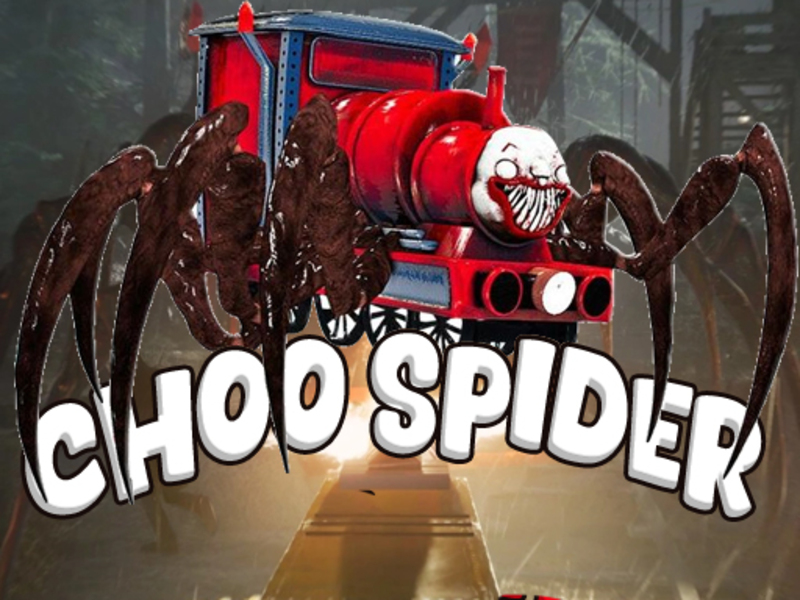 თამაში Choo Choo Spider Monster Train ონლაინ